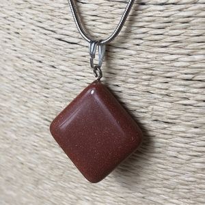 🔥HOT SALE🔥Red Goldstone Boho Chakra Necklace